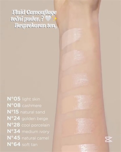 Art deco Fluid Camouflage Foundation pruža ujednačen i mat finiš svojom visoko pigmenovanom formulom. Lagana tekstura pudera kombinuje udobnost sa potpunim pokrivanjem koje ne izgleda kao maska. 🔸Visoko pigmentisana formula daje vam mat i ujednačen ten. 🔸Zahvaljujući formuli otpornoj na razmazivanje, napravljenoj od mešavine smola, lako ćete postići dugotrajno pokrivanje nesavršenosti. 🔸Izuzetno visoka pigmentacija pruža značajno, ali prirodno prekrivanje koje briše mrlje i fleke kako bi v