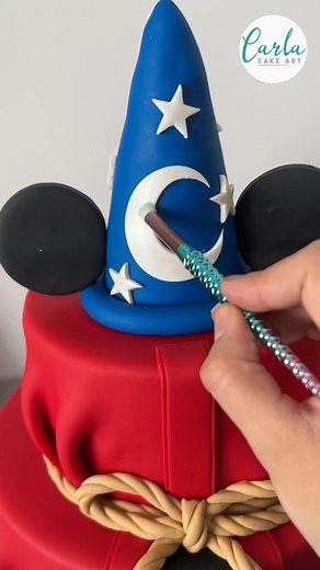 13K views · 388 reactions | Mickey Mouse Cake | Carla Cake Art | Facebook