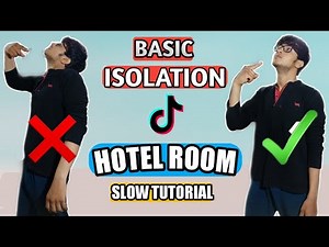 Hotel Room TikTok Dance Tutorial ( Isolation ) | Step By Step | For Beginners