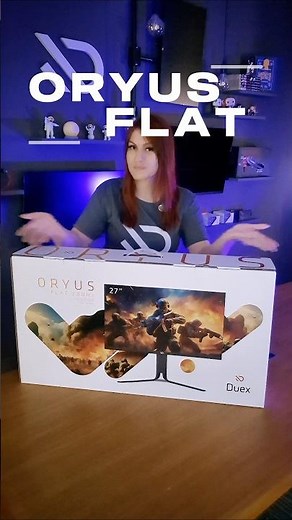 Oryus Flat - o novo monitor gamer da Duex! #Duexbrasil #Monitorgamer #Oryus #SetupGamer #Duex