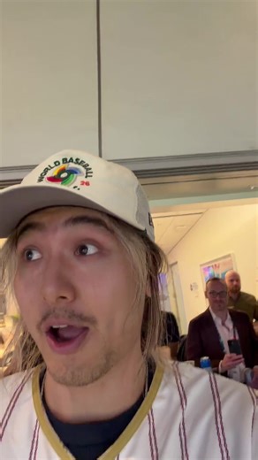 Millennial Tries Gen Z Trend Awkwardly in Stadium