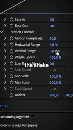How To Make Screaming Text Shake in Premiere Pro