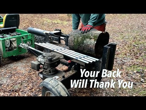 NO COST Log Cradle Addition for Log Splitter