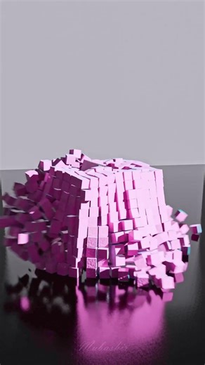 This Cube EXPLODES Perfectly 😳💥 | Satisfying Physics