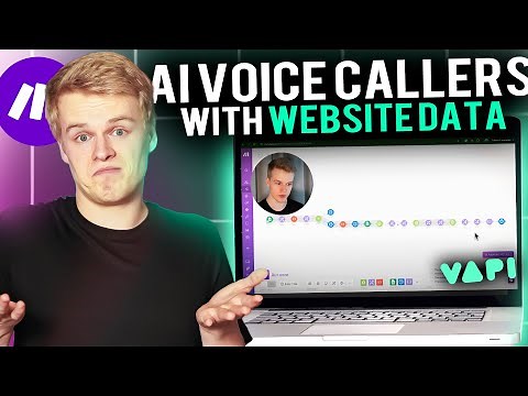How to train AI Voice Callers with Website data | Vapi Tutorial