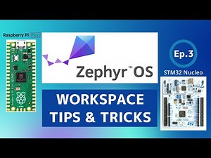 Zephyr RTOS Workspaces for Raspberry Pi Pico and other boards like STM32. Ep.3