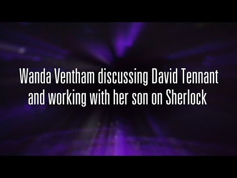 Wanda Ventham discussing David Tennant and working on and working with her son on Sherlock