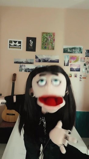 Engaging Comedy Puppet Performance in Cozy Room