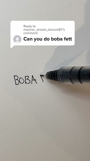 Redrawing Boba Fett - Star Wars Fan Art