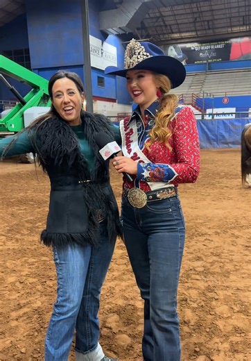 Miss Rodeo USA 2026 Pageant Fun with Rhinestone Lip Gloss