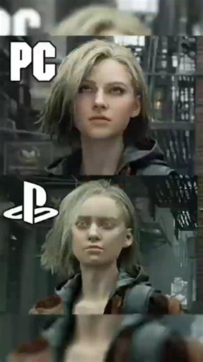 Graphics comparison between PS5 and PC #gaming #pc #graphics #games