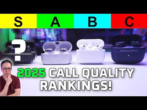 2025's Best Call Quality Earbuds RANKED! 🔥 Budget, Midrange and Premium