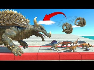 What Happens When 13 Giant Anguirus Roll Toward You? Animals or Dinosaurs – Who Can Survive? | ARBS