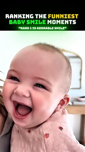 Ranking The Funniest Baby Smile Moments😍
