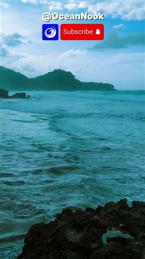 Soft Ocean Ambience to Calm Your Mind – Calm Ocean Waves #peacefulwaves #beach #waves