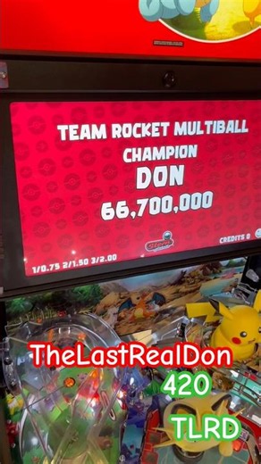 🔥 Stern Pokémon Pinball Machine Showing off the playfield Gotta Catch ‘Em All ⚡️.