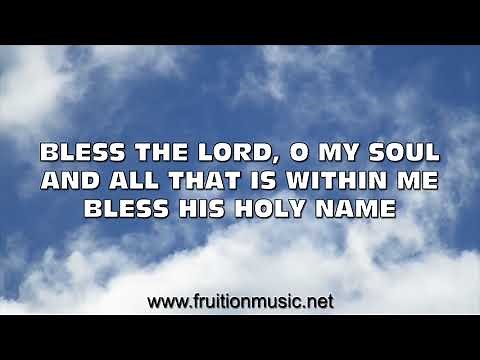 Bless The Lord O My Soul (Low Key) [Instrumental with Lyrics]