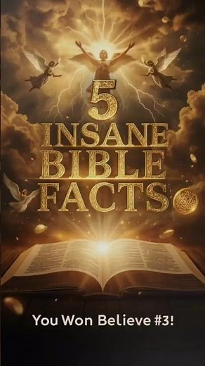 5 Insane Bible Facts You Didn’t Know 😲 | Shocking Bible Secrets