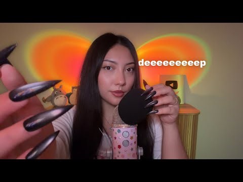 the only ASMR trigger that can give me tingles even when i do it myself (deep foam mic scratching)