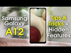 Samsung Galaxy A12 Tips and Tricks + Hidden Features | H2TechVideos
