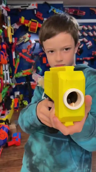 NERF robbery stopped | MacDannyGun #shorts