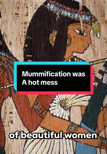 Ancient Egyptian embalming was NOT what you think. 😳 They delayed embalming women on purpose. Some bodies were literally melted. Others were buried with empty cat mummies. And don’t even get me started on the Screaming Mummy. I just dropped a full deep dive over on the Tooth Channel 🦷💀👑 Go see what they didn’t teach us in school…. #educationalpurposes #deathhistory #mummification #ancientegypt #laurenthemortician #morbidcuriosityclub
