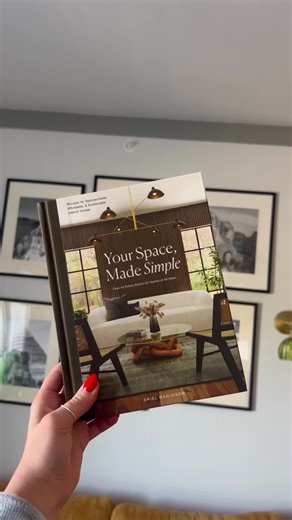 Spring cleaning… but make it a full home refresh. 🌿 Your Space, Made Simple by Ariel Magidson breaks interior design down into simple “recipes” so you can create a beautiful, functional space without the overwhelm. From sustainable decor tips to easy furniture layouts, it’s the perfect guide for turning spring cleaning into a home you actually love living in. #SpringCleaning #HomeRefresh #InteriorDesign #YourSpaceMadeSimple #HomeDecor