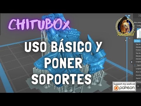 ⚡USO BASICO CHITUBOX⚡poner SOPORTES a MINIATURAS