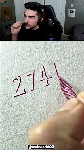 How to Draw 3D Shadow Number! 🤯