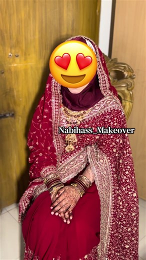 Bridal Makeup Transformation by Nabihass Makeover