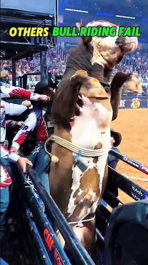 Normal Bull Riding Fails vs The Biggest Fail Ever 😂🐂 | Rodeo Challenge. #youtubeshorts #bull #rodeo