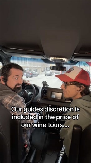 The wine tour includes tastings… and a judgment-free ride home 🍷😅 #hillcountrywine #texaswine #austinwine #winetour #austintours