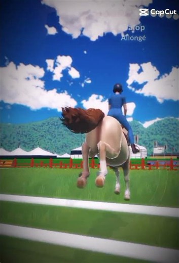 velvet la star 🫣 / #horsegame #equestrian #chevaux #equestrianthegame #etg #horse #cheval