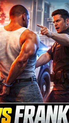 Franklin vs police in indian bike driver 3d game #shortsfeed #story