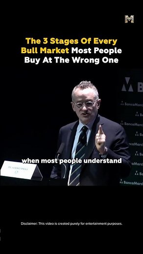 The 3 Stages of a Bull Market #finance #shorts