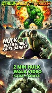 “AI Hulk Comes to Life – You Won’t Believe This Transformation!”