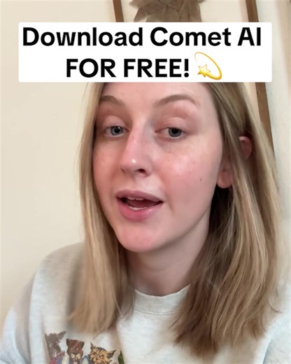🚨 Students get Perplexity Pro Comet FREE For a limited time!!! 🚨 💸 $2,400 in value free!!! 💸 You Get: 🧠 Comet browser. World's first browser to have an AI-assistant embedded 🧠Access to the latest advanced AI models (including ChatGPT, Grok, Claude, Gemini, Sonar, and others) for research and summarization 🧠 Image and video generation from DALL-E, FLUX and GPT #Perplexity #Comet #AI #Browser #GoogleChrome #Chrome #AIAssistant #Automation #Productivity #CometAI #CometCampus | Perplexity AI