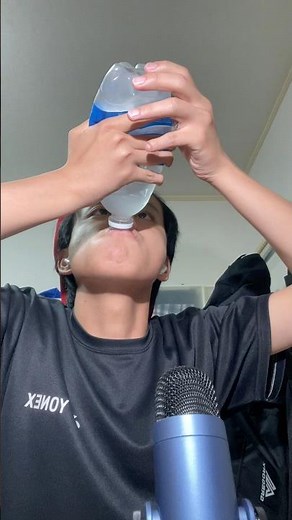一気飲みASMR