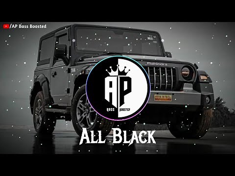 All Black (Slowed + Reverb) | Sukhe & Raftaar | Lofi Mix | AP Bass Boosted
