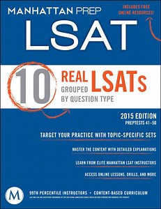 [DOWNLOAD PDF] Manhattan Prep LSAT 10 Real LSATs Grouped by Question Type (2015 Edition) Preptests 41-50 - Sách tiếng Anh Hà Nội