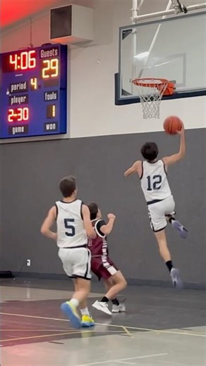 Nice turnover...to the hoop