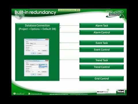 InduSoft Web Studio Database Connectivity and SCADA Redundancy Webinar