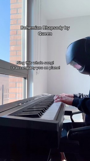 Bohemian Rhapsody Piano Karaoke Version - Sing Along with Lyrics