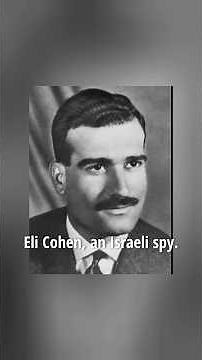 Eli Cohen: The Israeli Spy Who Infiltrated Syria 🇮🇱🕵️‍♂️ | True Spy Story (1961–1965) #shortvideo
