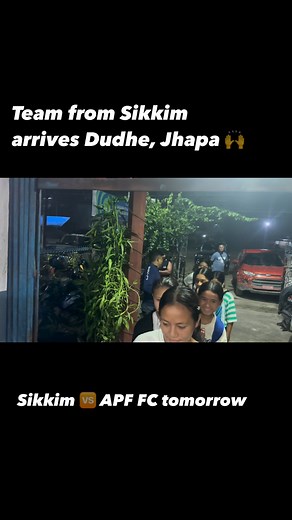 Sikkim arrives Dudhe, Jhapa for 1st Jhapa womens gold cup 🙌 | GoalNepal.com