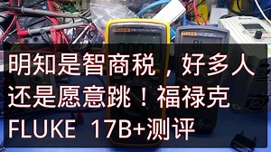 非常智商税的一款万用表！FLUKE福禄克17B 测评