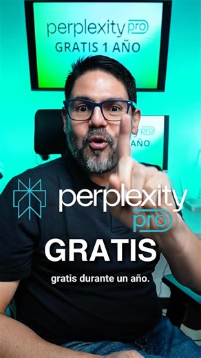 ¿Quieres tener Perplexity Pro GRATIS durante 1 año? En este video te muestro el truco: solo necesitas asociar tu cuenta de PayPal y listo. Este es el enlace: https://www.perplexity.ai/join/p/paypal-subscription Estas son las condiciones: - No puedes haber tenido Perplexity Pro antes con tu cuenta. - Tu cuenta de PayPal debe existir desde antes del 1 de septiembre de 2025; si es más nueva, tendrás que esperar 30 días para poder activarla. - La promo estará disponible solo hasta el 31 de diciembre