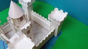 Printable Paper Toy Castle for Action Figures - Digital PDF - Etsy