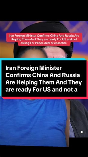 Iran's Foreign Minister: China and Russia Offer Support