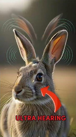 Rabbits Have Built-In Radar Ears 🐇🎧